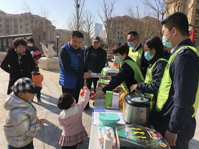 “换”醒低碳好生活！今天上午，李沧这个小区居民面对面“建群”换物