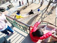 沧口公园大滑梯：实拍41年前的“老网红”