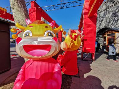 快来凑热闹！自贡“牛灯”登陆即墨古城啦