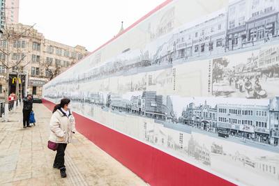 全长51米！青岛版“清明上河图”亮相中山路