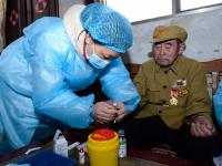 情系老兵  新春送暖