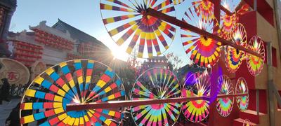 大红灯笼闹新春！即墨古城年味十足