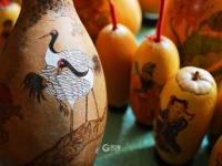 年味浓 手艺人葫芦烙画庆新春