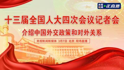 回放|十三届全国人大四次会议记者会 介绍中国外交政策和对外关系