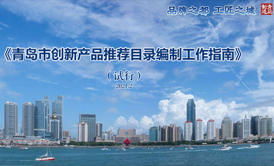 《青岛市创新产品推荐目录编制 工作指南(试行)）》解读