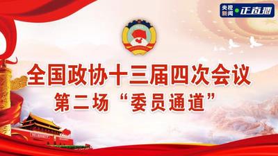 回放|全国政协十三届四次会议第二场“委员通道”