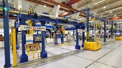 工业互联网小帧探④| 生产效率提高63%！探访中车四方所智能工厂