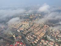 500米瞰去，青岛前海秒变“天空之城”