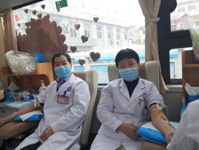 胶州中心医院百人奉献热血三万余毫升