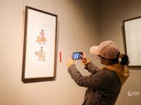 56组绝版剪纸惊艳亮相！实拍青岛老剪纸展