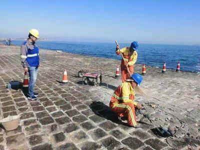 提前着手排查、梳理、精修海坝， 4月15日前完成前海一线海坝护坡等重点设施的防汛防台风工作！