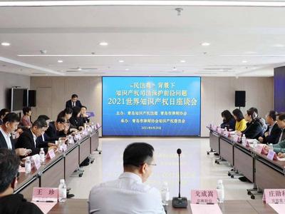 青岛市律协知识产权委员会联合青岛中院举办“2021年世界知识产权日座谈会”