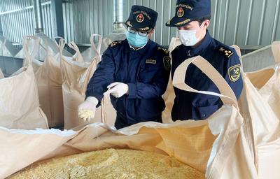 聚集发展进境粮食加工产业；西海岸综保区首个进境粮食加工产业正式投料生产