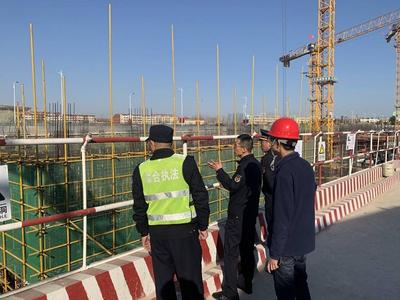 泊里执法中队：创城工作再发力 持续推进不放松