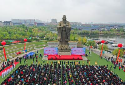 恭喜你长大了！少海孔子六艺园举行汉式成人礼 