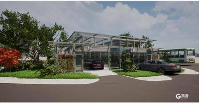 地下全自动停车，西部老城年内新增200余停车位