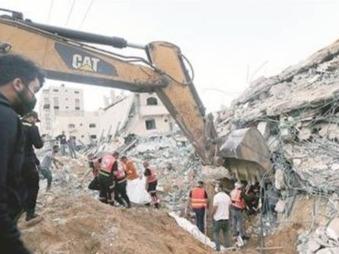 以色列向加沙地带发动最致命空袭：轰炸从北到南，持续10分钟