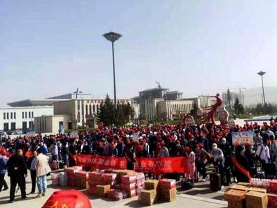 结对帮扶：甘肃漳县57名农民工乘免费专列开赴即墨区
