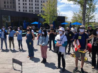 美国多个城市举行反仇视亚裔抗议集会，呼吁族裔平等