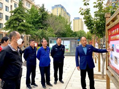 城阳街道大北曲后社区让党史知识长廊成为“行走的红色课堂”