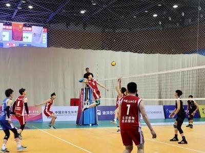 2019-2020中国大学生排球联赛(CUVA)总决赛（男子组）在青岛城阳体育馆开赛