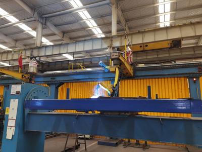 工业互联网小帧探⑪丨1台机器人代替4-6名焊工，这个数字化制造车间专产风力发电设备