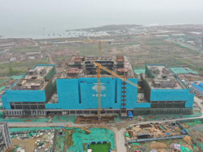 新进展！中国海洋大学西海岸校区一期工程进入二次结构施工