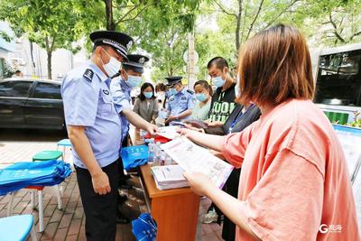 吸毒制毒涉毒三个“零发生”！国际禁毒日即将来临，市北公安开展禁毒宣传
