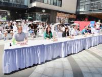 青岛市首届高校社团大赛上半年赛事颁奖典礼举行，70名学生现场受到表彰