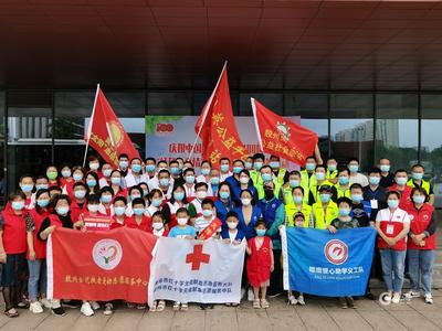 红色真情献礼建党百年！胶州60余名志愿者捐献13400毫升血液