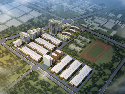 青岛未来科技产业园高层工业楼宇项目开工