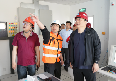 高健现场调研学校建设项目