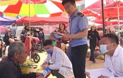 农村大集上来了食品快检车！免费检测保障食品安全