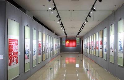 多图！“非遗”剪纸讲党史故事，快来青岛这里看建党100周年艺术展