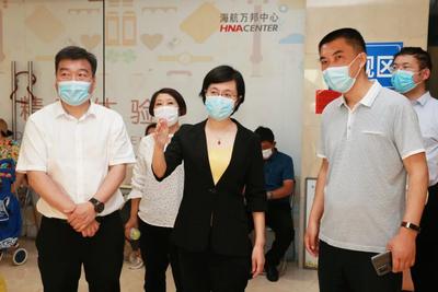 赵燕带队督导疫情防控及疫苗接种工作