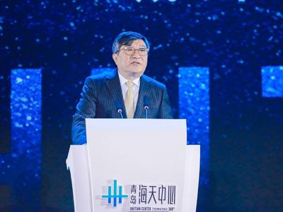 青岛国信集团董事长王建辉：把海天中心打造成为青岛面向世界的城市会客厅