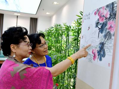 庆祝建党100周年！梁百庚、张凤祥、单继宏三人书画展亮相青岛