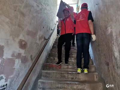 200余人奋战一线 市北这个街道开展建设洁净家园活动