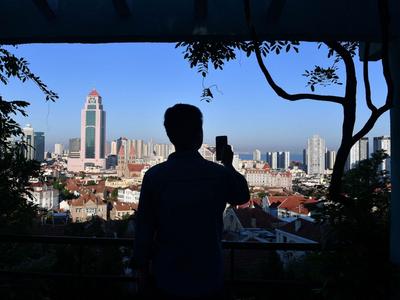 青岛十景之一“穹台窥象”在哪？最佳晨练场所“附赠”老城美景