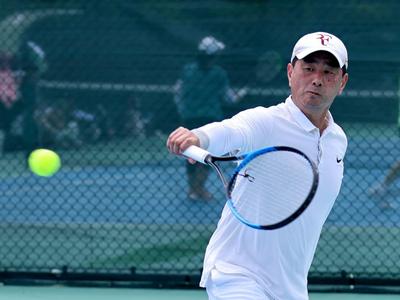 不惧高温挥汗赛场！健康网球系列赛开打：这些选手们拼啦！