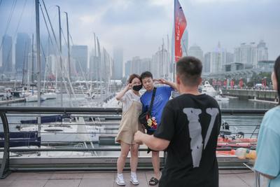 超美！大海、晚霞与平流雾的奇妙混搭