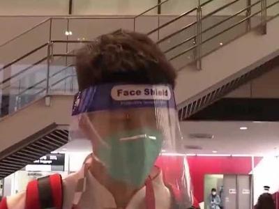 中国体育代表团旗手赵帅抵达东京：要在奥运赛场继续为国争光