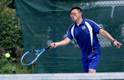 不惧高温挥汗赛场！健康网球系列赛开打：这些选手们拼啦！