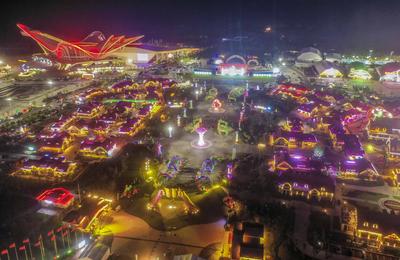 金沙滩啤酒城准备的咋样了？剧透镜头来了