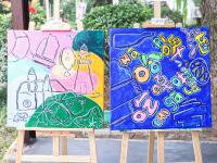 平面、综绘、新材料……百幅儿童画描绘夏日青岛