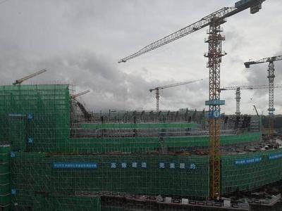2023年亚洲杯青岛青春足球场月底主体结构封顶；计划11月份完成钢结构施工