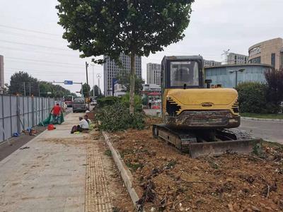 观海帮问 | 城阳靖城路拓宽改造启动东侧施工，计划明年9月底完工