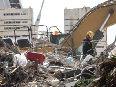 美国佛罗里达州公寓楼倒塌事故死亡人数上升至94人，还有22人下落不明