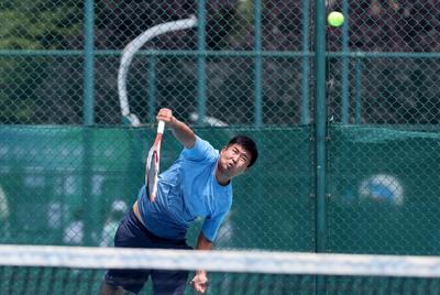 不惧高温挥汗赛场！健康网球系列赛开打：这些选手们拼啦！