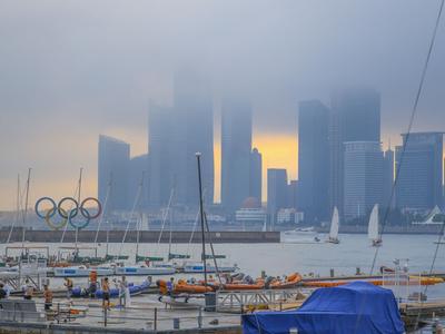 超美！大海、晚霞与平流雾的奇妙混搭